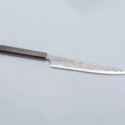 Yauji Yoshihiro Aogami #2 Damast Yanagiba 24 cm