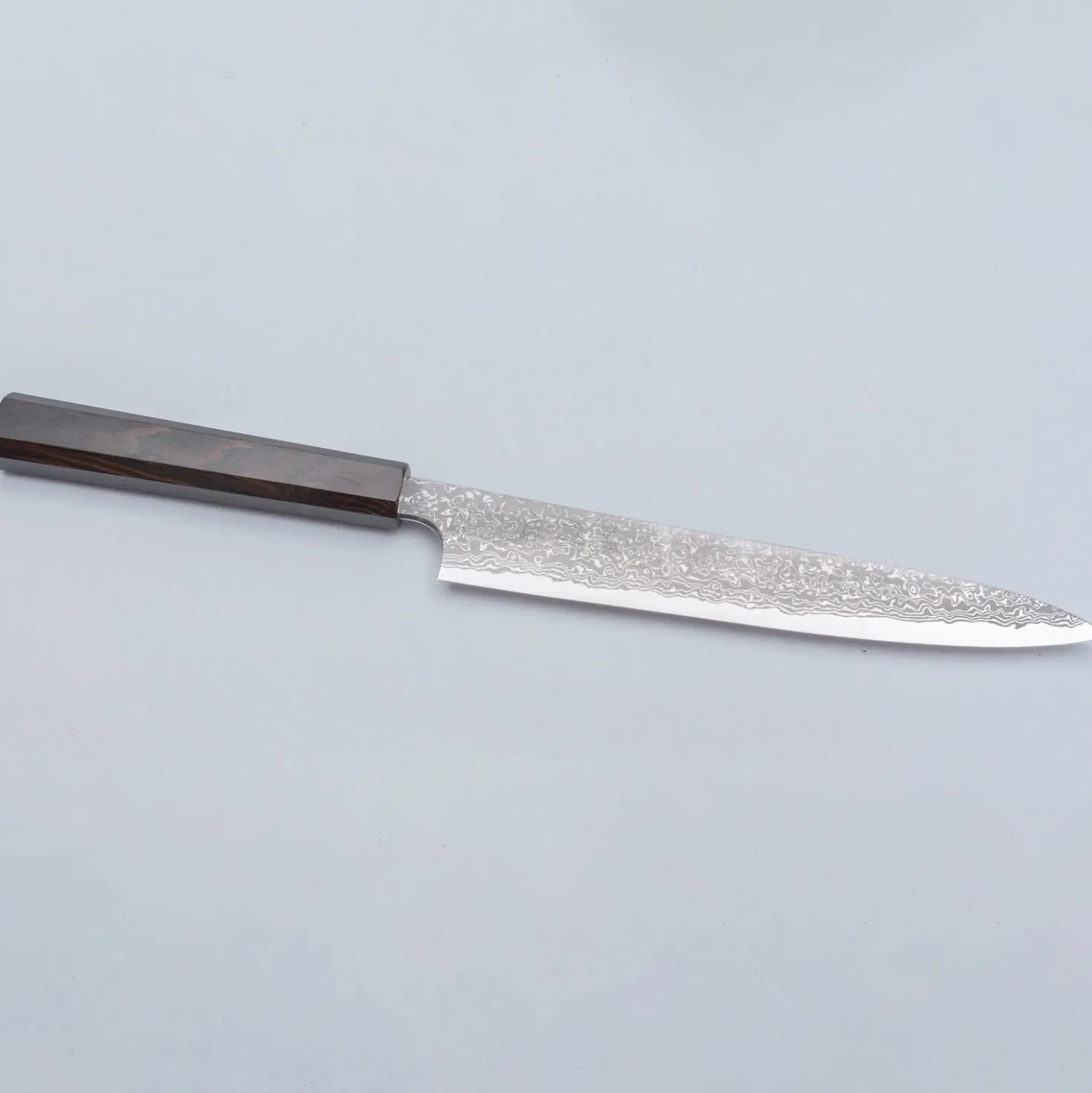 Yauji Yoshihiro Aogami #2 Damast Yanagiba 24 cm
