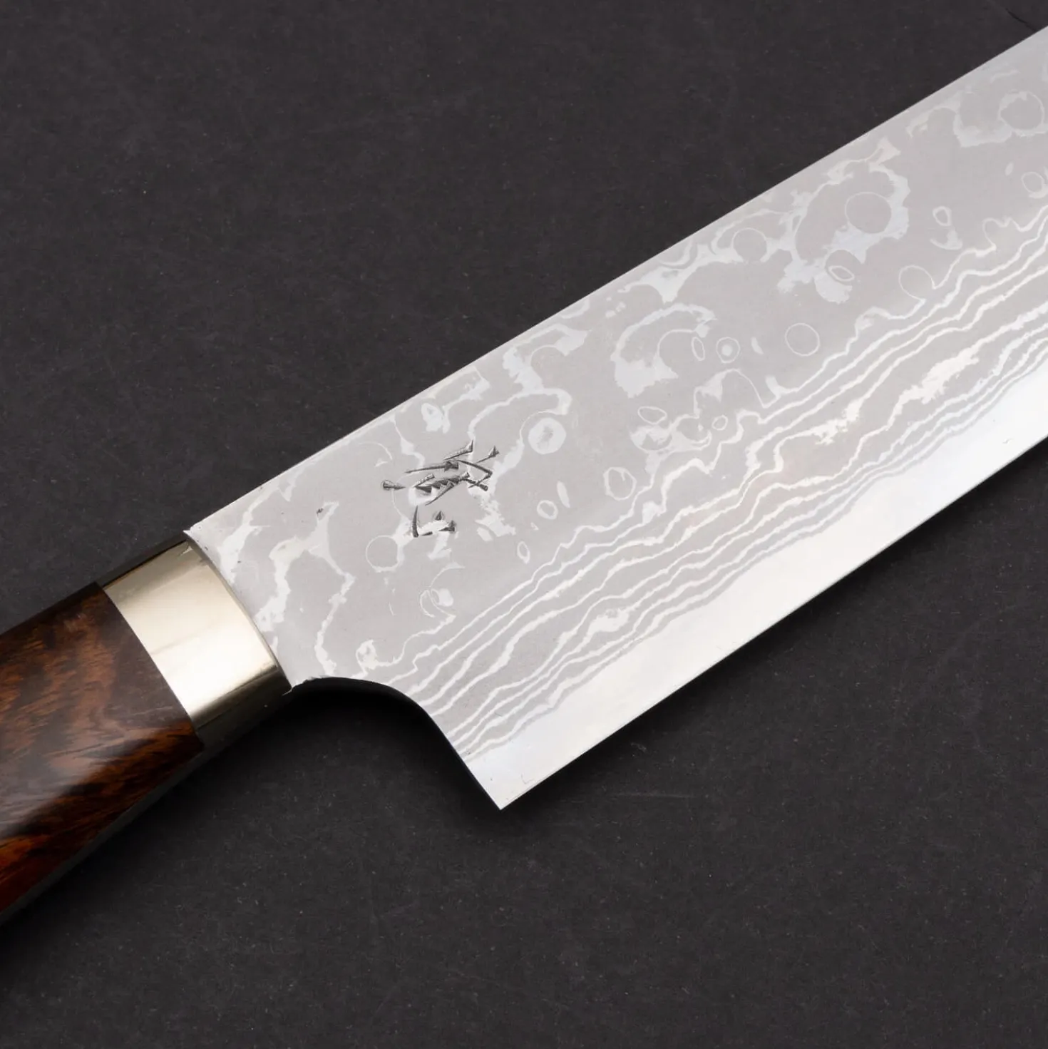 Yauji Yoshihiro Aogami #2 Damast Sakimaru Yanagiba 27 cm