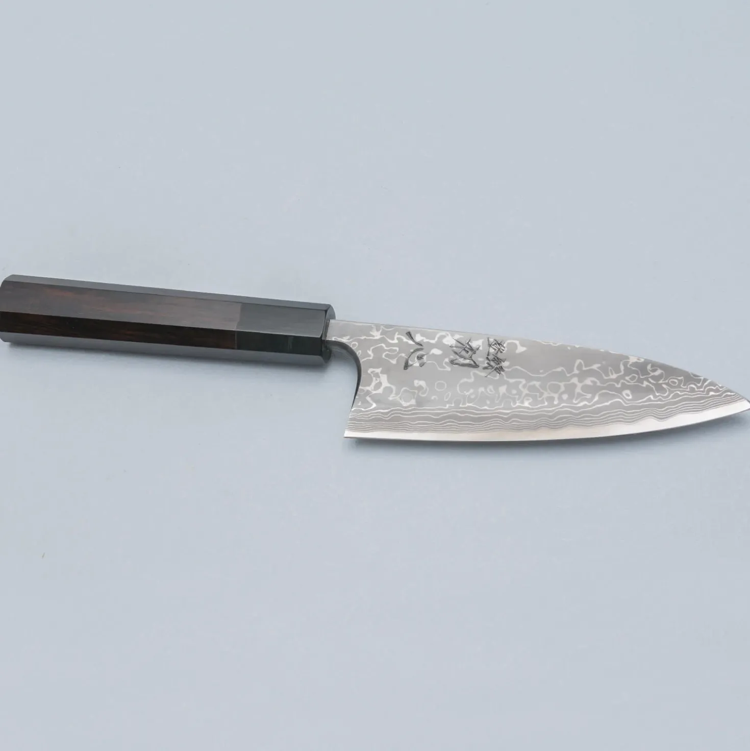 Yauji Yoshihiro Aogami #2 Damast Deba 15 cm