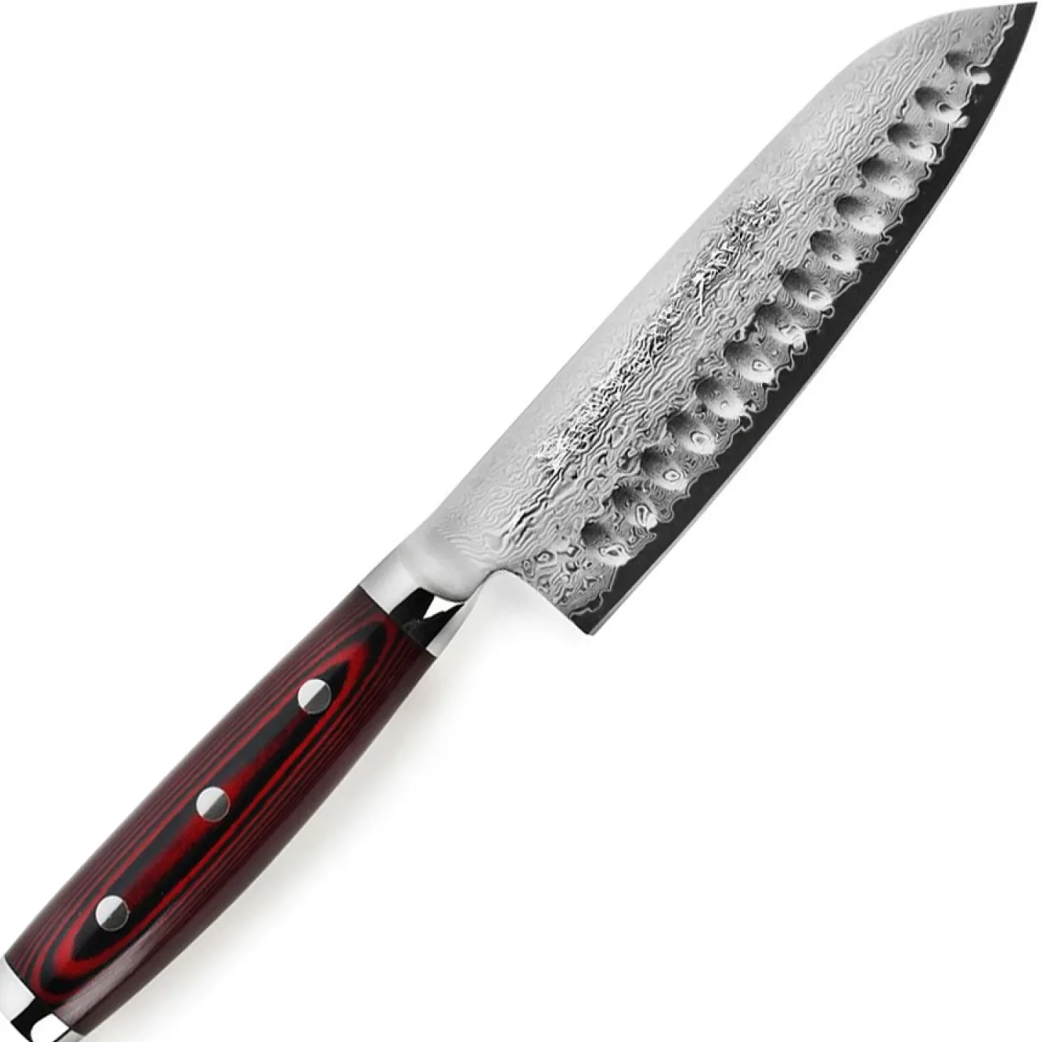 Yaxell Super Gou Santoku Granton Edge 16.5 cm
