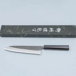 Yoshikane Shirogami #2 Kurouchi Nashiji Gyuto 21 cm