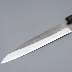 Yoshikane Shirogami #2 Kurouchi Tsuchime Gyuto 240