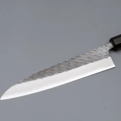 Yoshikane Shirogami #2 Kurouchi Tsuchime Gyuto 210