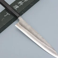 Yoshikane Shirogami #2 Nashiji Ebony Gyuto 240