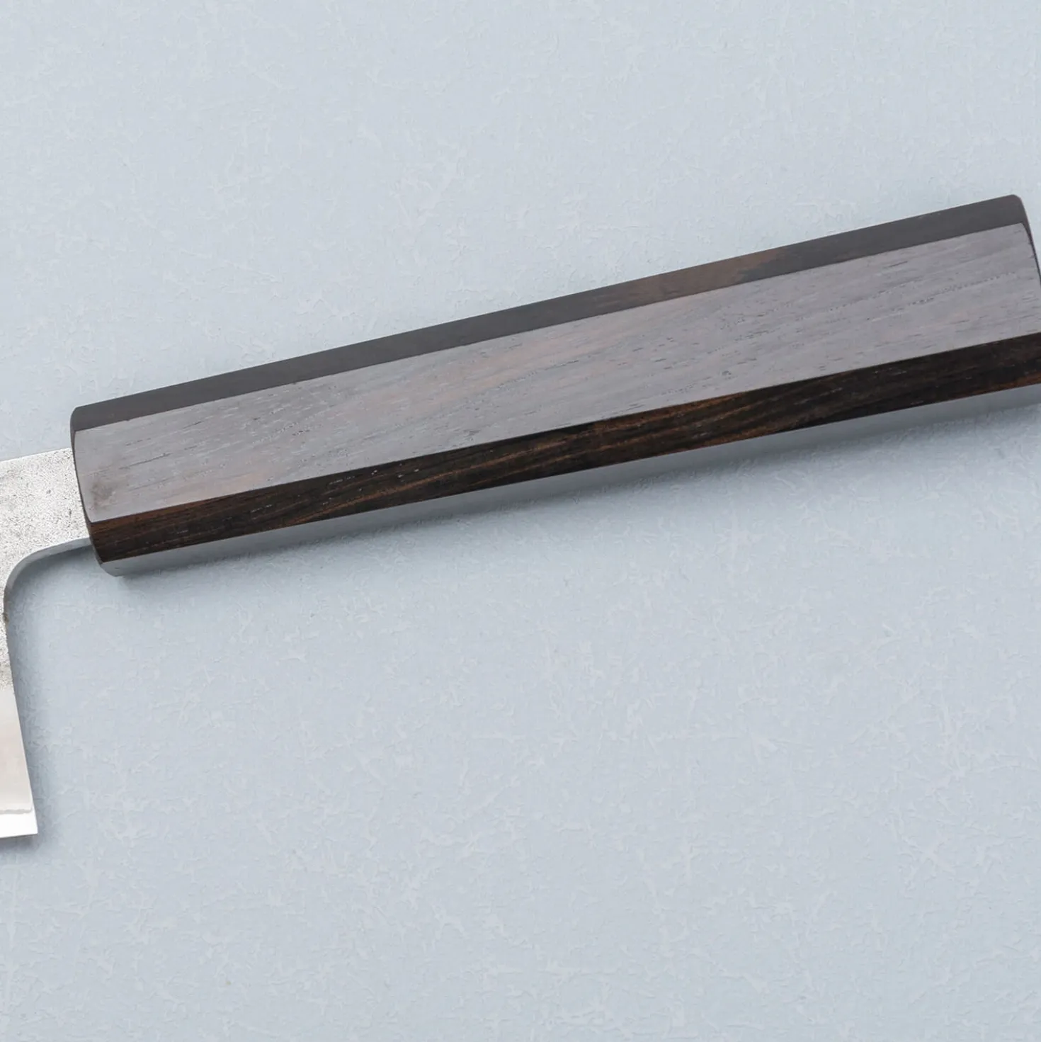 Yoshikane Shirogami #2 Nashiji Ebony Santoku