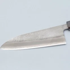 Yoshikane Shirogami #2 Nashiji Ebony Santoku