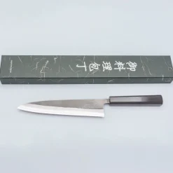 Yoshikane SKD Nashiji Ebony Gyuto 21 cm