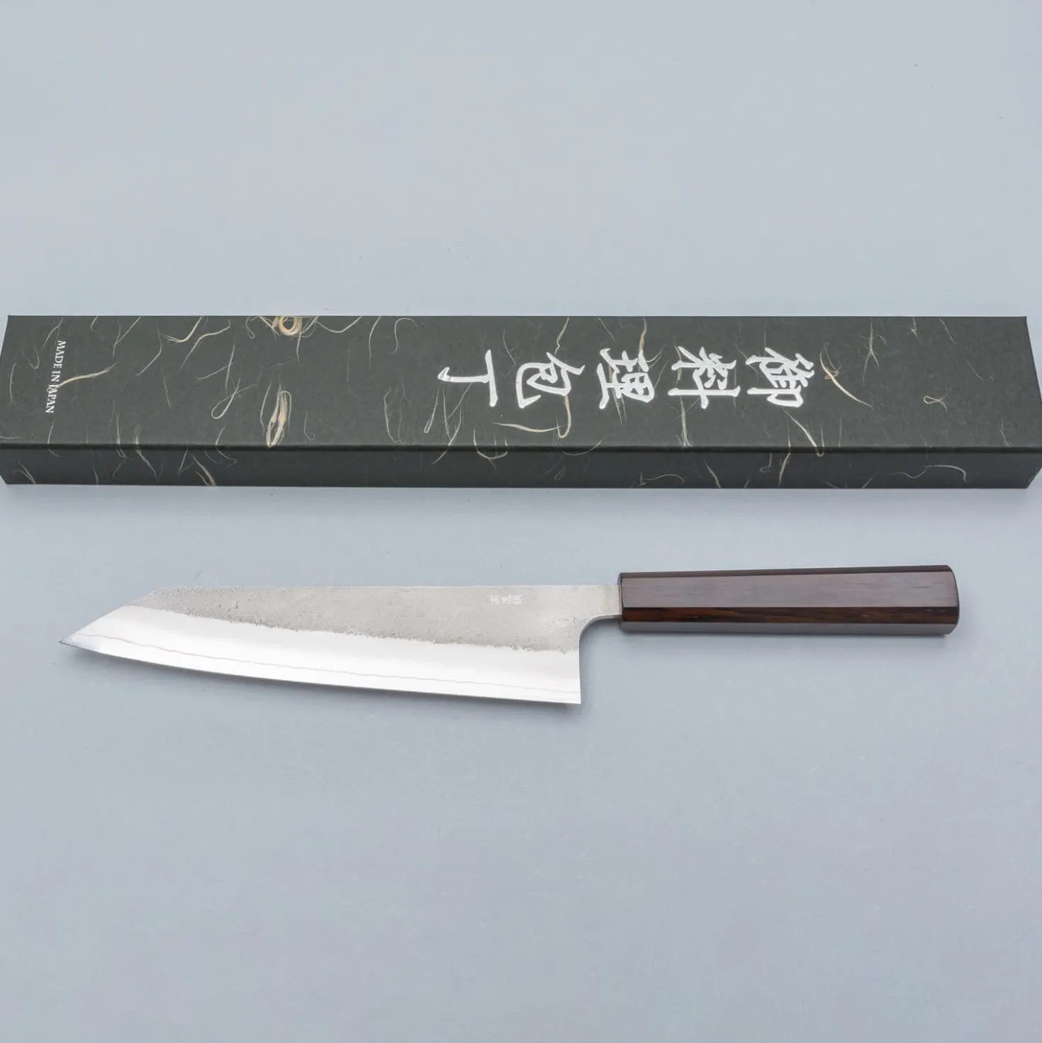 Yoshikane SKD Nashiji Ebony Kiritsuke Gyuto 21 cm