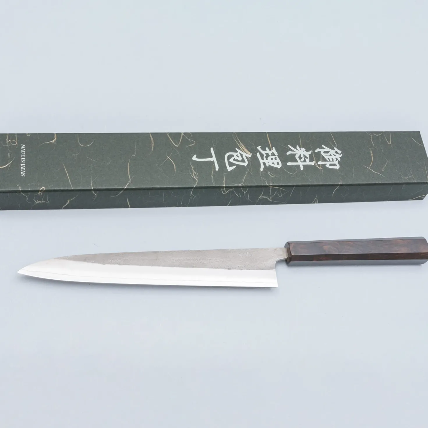 Yoshikane SKD Nashiji Ebony Sujihiki 24 cm