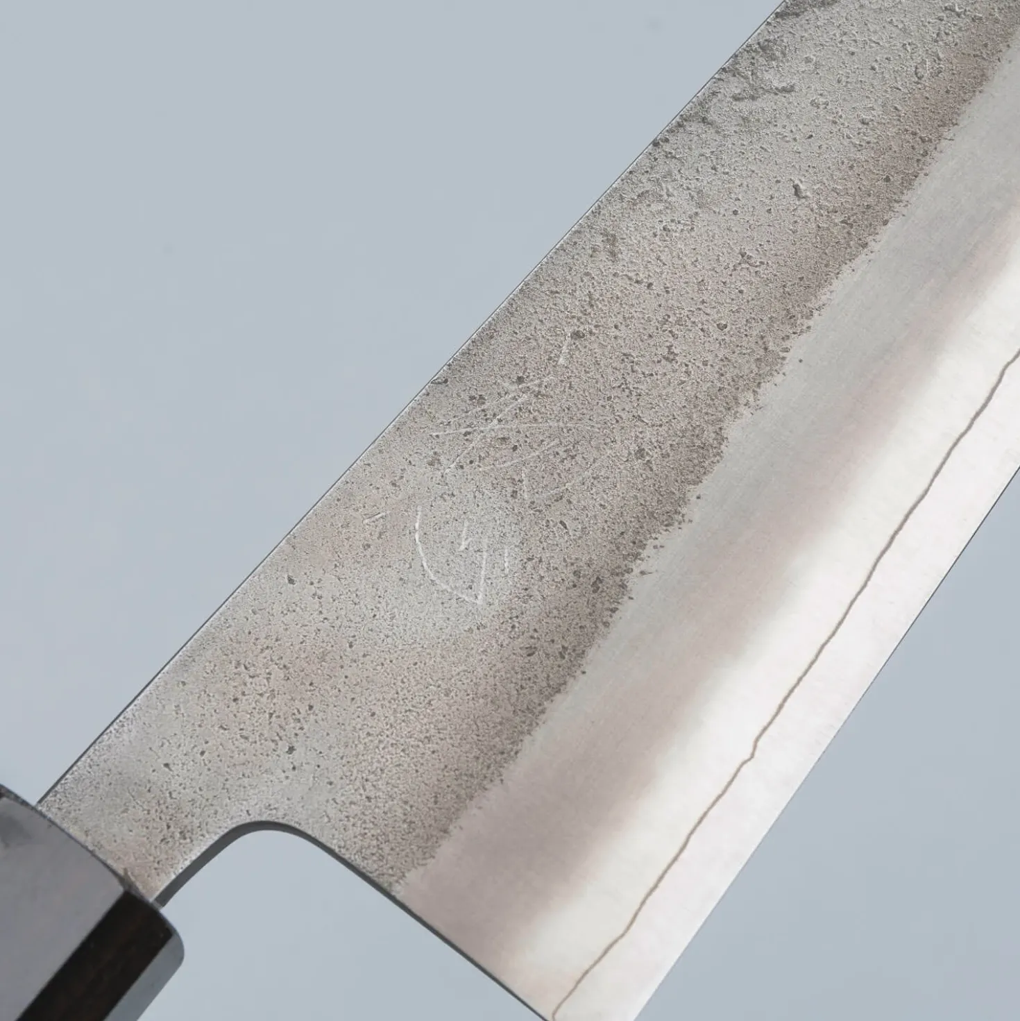 Yoshikane SKD Nashiji Ebony Santoku 16.5 cm