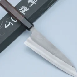 Yoshikane SKD Nashiji Walnut Santoku 16.5 cm