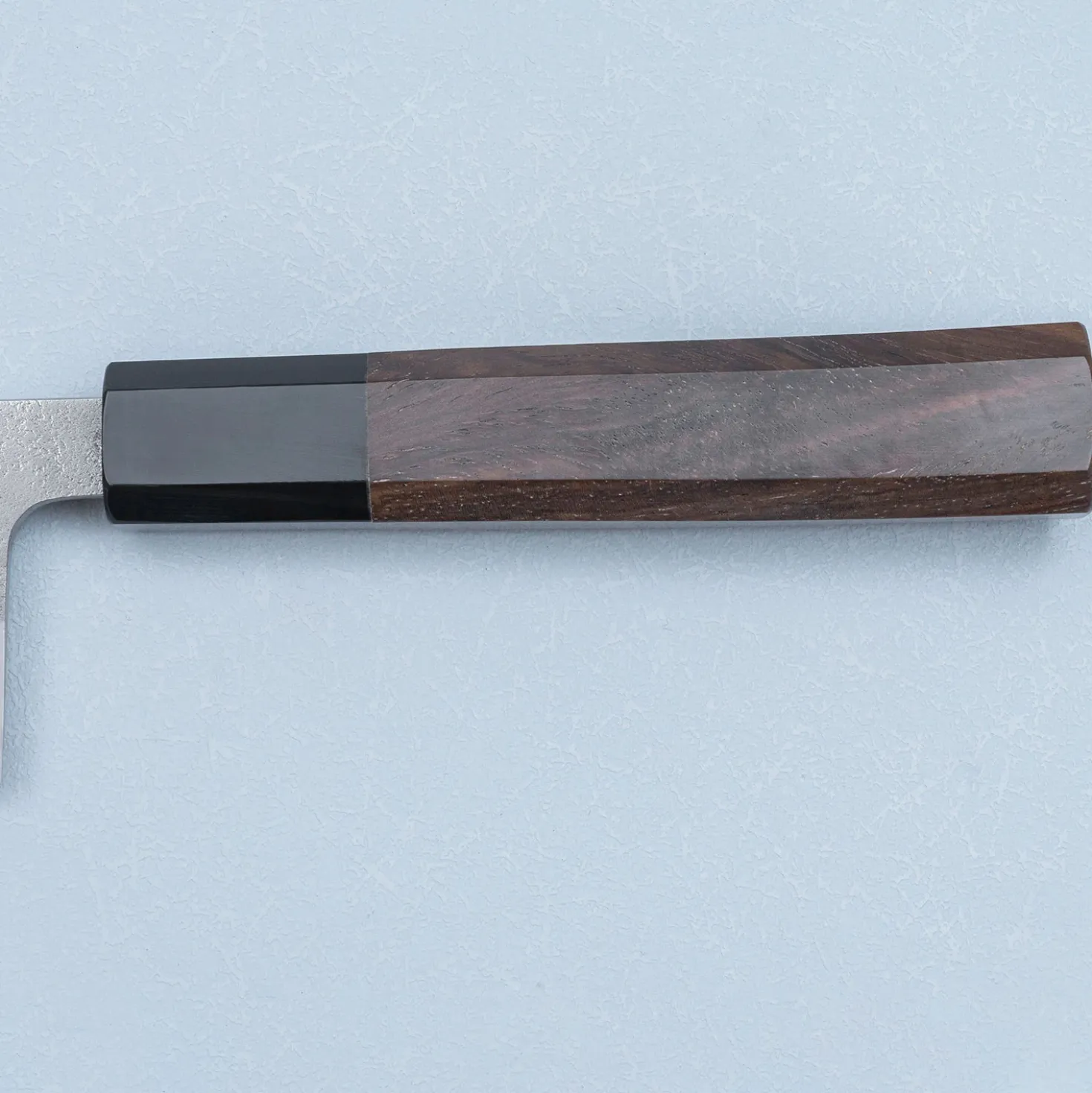 Yoshikane SKD Nashiji Walnut Santoku 16.5 cm