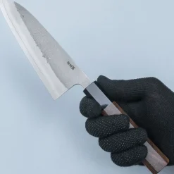 Yoshikane SKD Nashiji Walnut Santoku 16.5 cm
