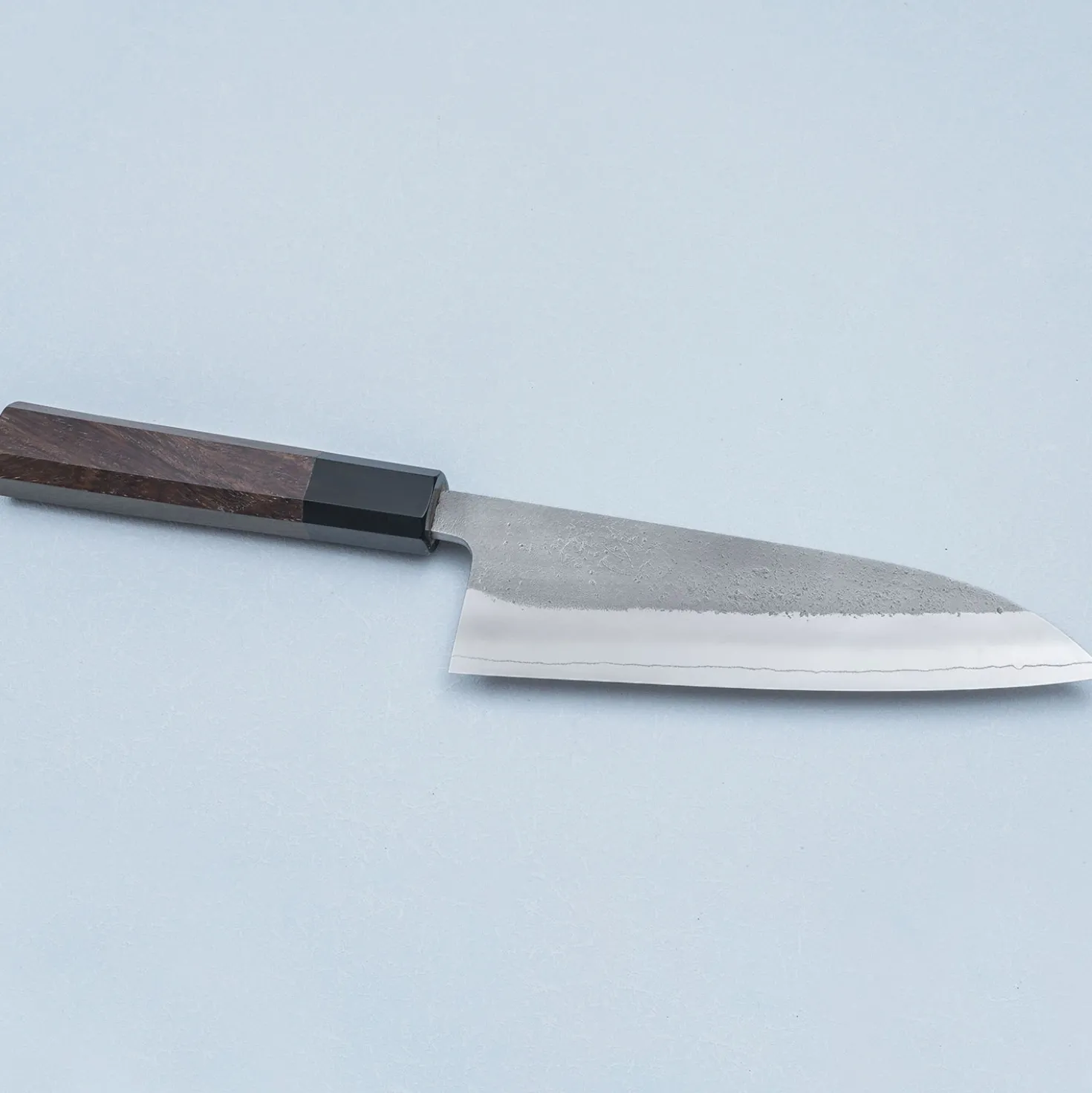 Yoshikane SKD Nashiji Walnut Santoku 16.5 cm