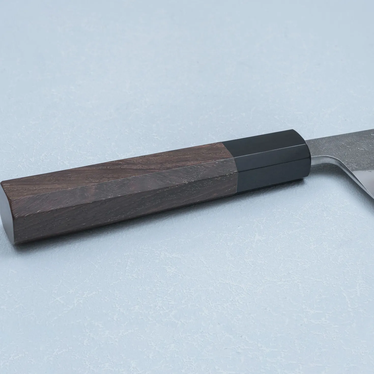 Yoshikane SKD Nashiji Walnut Santoku 16.5 cm