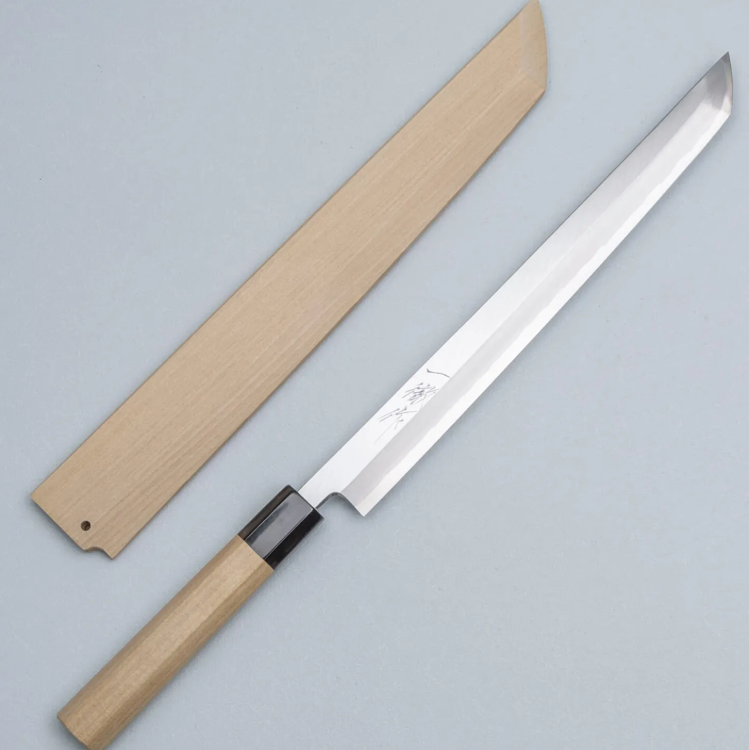 Yoshikazu Tanaka Aogami #2 Sakimaru Yanagiba 27 cm + Saya