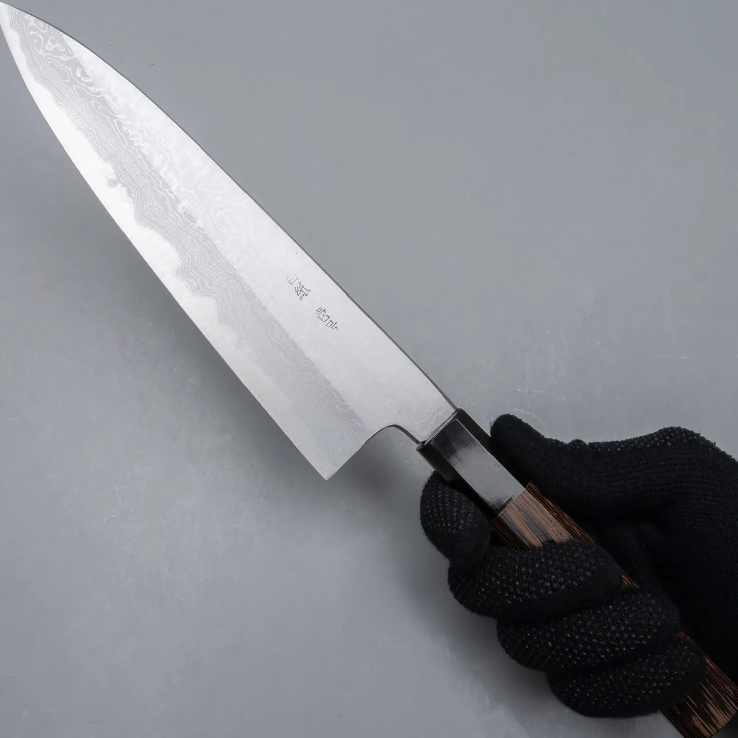 Yoshikazu Tanaka Shirogami #1 Damast Wenge Gyuto 21 cm