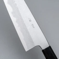 Yoshikazu Tanaka Shirogami #1 Damast Wenge Gyuto 21 cm