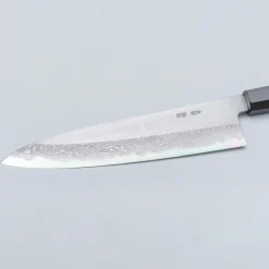 Yoshikazu Tanaka Shirogami #1 Damast Walnut Gyuto 24 cm