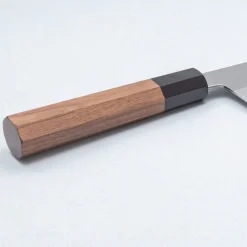 Yoshikazu Tanaka Shirogami #1 Damast Walnut Gyuto 24 cm