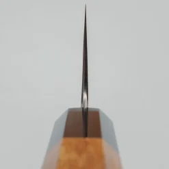 Yoshikazu Tanaka Shirogami #1 Damast Teak Gyuto 21 cm