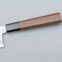 Yoshikazu Tanaka Shirogami #1 Damast Walnut Gyuto 21 cm