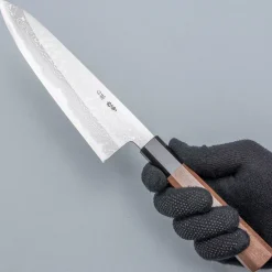 Yoshikazu Tanaka Shirogami #1 Damast Walnut Gyuto 21 cm