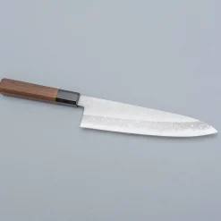 Yoshikazu Tanaka Shirogami #1 Damast Walnut Gyuto 21 cm