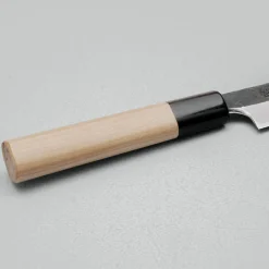 Yoshikazu Tanaka Shirogami #1 Kurouchi JNAT Finish Ho-Wood Petty 14 cm
