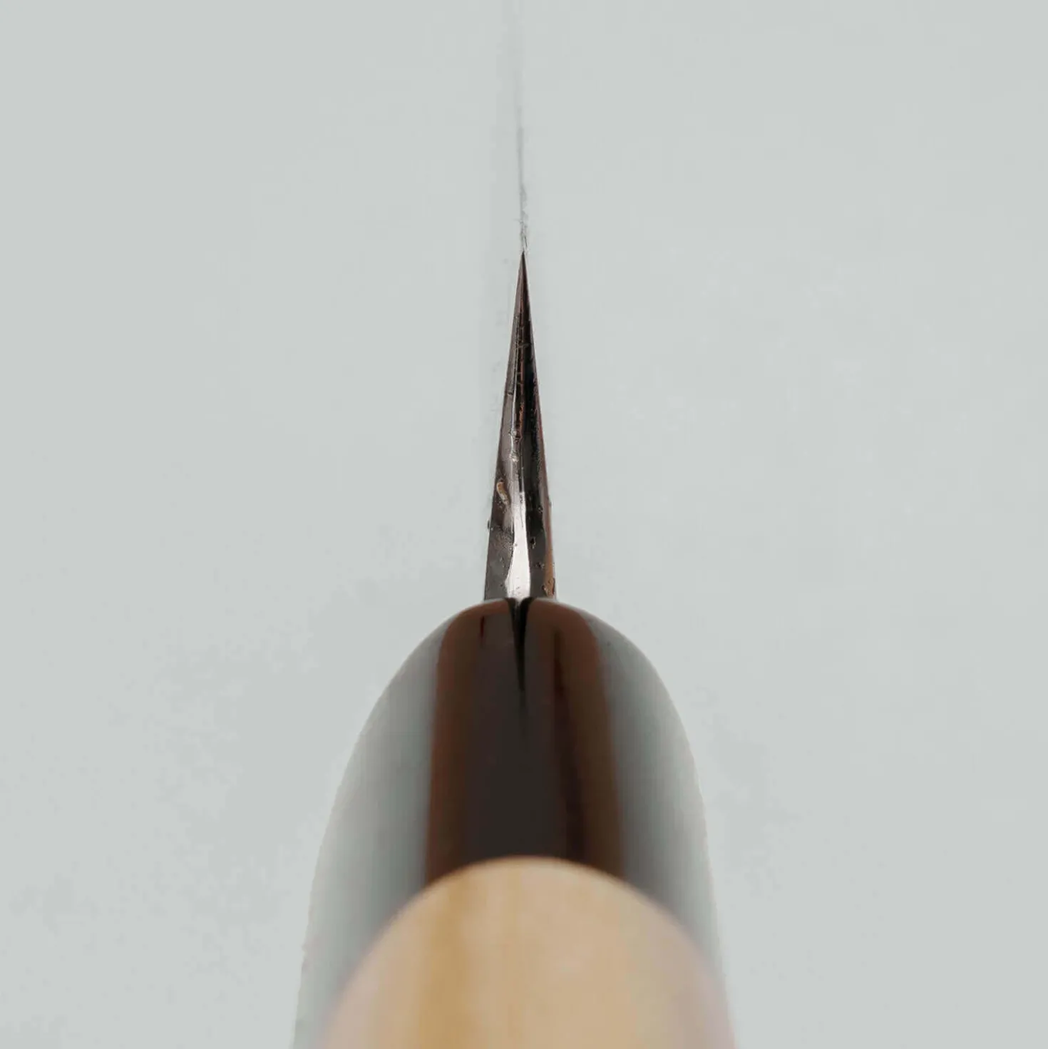 Yoshikazu Tanaka Shirogami #1 Kurouchi JNAT Finish Ho-Wood Petty 14 cm
