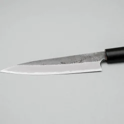 Yoshikazu Tanaka Shirogami #1 Kurouchi JNAT Finish Ho-Wood Petty 14 cm