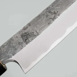 Yoshikazu Tanaka Shirogami #1 Kurouchi JNAT Finish Ho-Wood Petty 14 cm