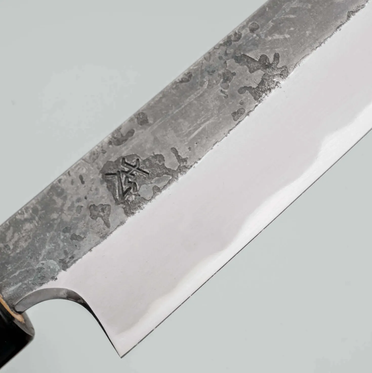 Yoshikazu Tanaka Shirogami #1 Kurouchi JNAT Finish Ho-Wood Petty 14 cm