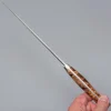 Yoshimi Kato Aogami Super Damast Kurouchi Maple Gyuto 21 cm