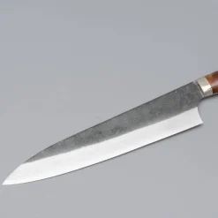 Yoshimi Kato Aogami Super Damast Kurouchi Maple Gyuto 21 cm
