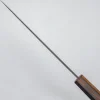 Yoshimi Kato Aogami Super Damast Iron Clad Kurouchi Oak Gyuto 21 cm