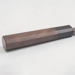 Yoshimi Kato Aogami Super Damast Iron Clad Kurouchi Gyuto 21 cm