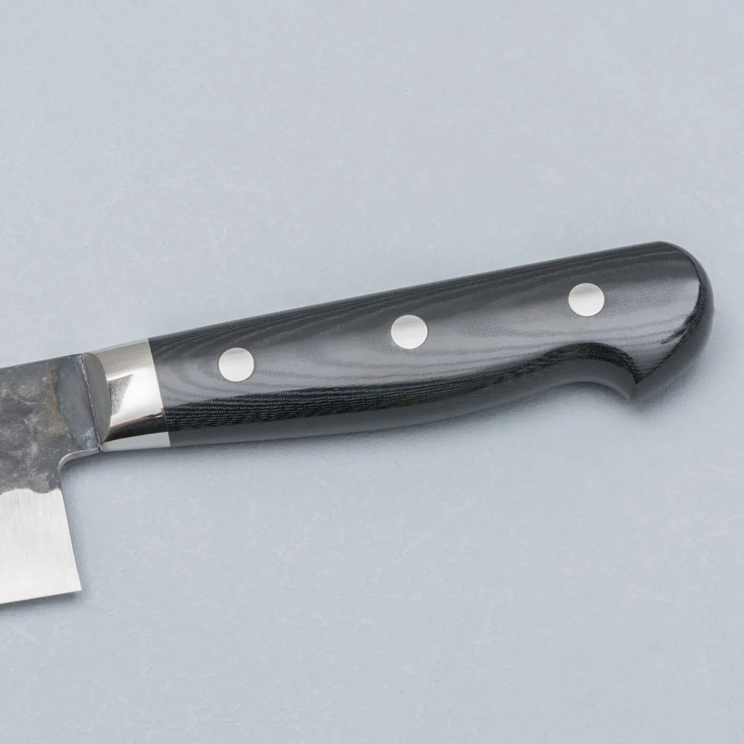 Yoshimi Kato Aogami Super Kurouchi Western Gyuto 21 cm