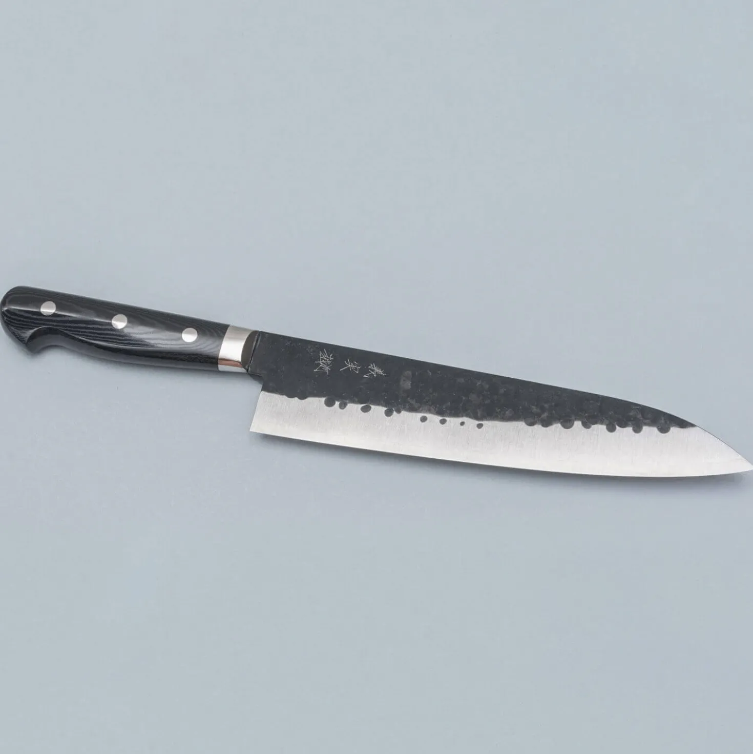 Yoshimi Kato Aogami Super Kurouchi Western Gyuto 21 cm
