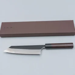 Yoshimi Kato Aogami Super Kurouchi Rosewood Bunka 17 cm
