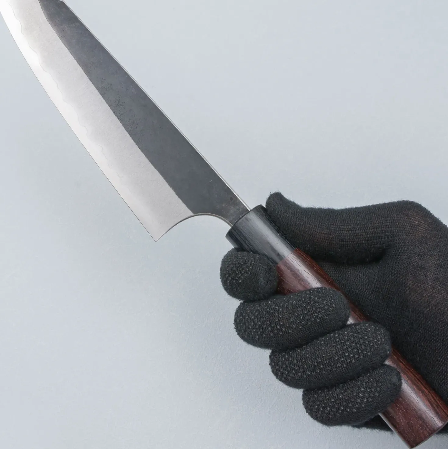Yoshimi Kato Aogami Super Kurouchi Rosewood Bunka 17 cm