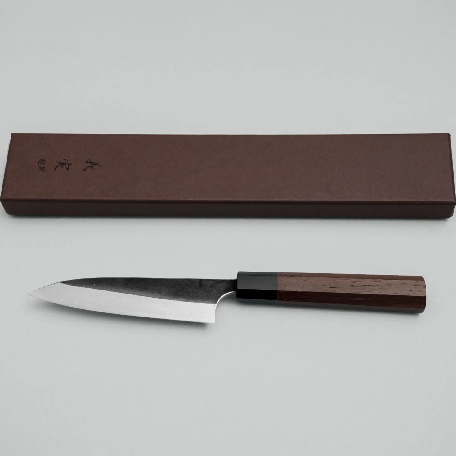 Yoshimi Kato Aogami Super Kurouchi Petty 12 cm