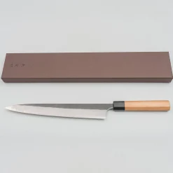 Yoshimi Kato Aogami Super Kurouchi Sujihiki 27 cm