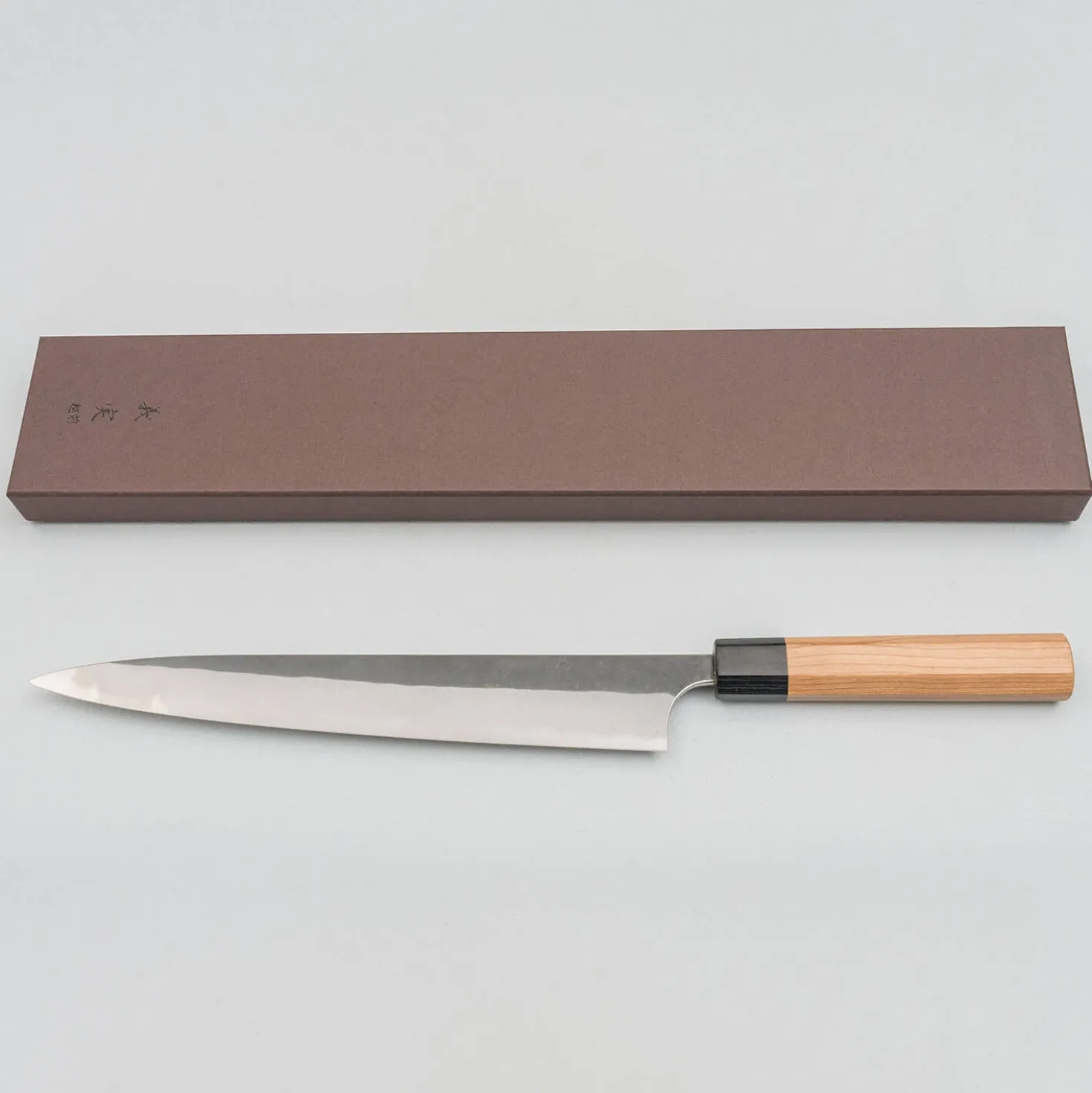 Yoshimi Kato Aogami Super Kurouchi Sujihiki 27 cm