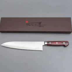 Yoshimi Kato Aogami Super Migaki Western Gyuto 21 cm (laatste modellen)