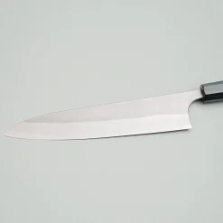 Yoshimi Kato Aogami Super Nashiji Walnut Gyuto 24 cm