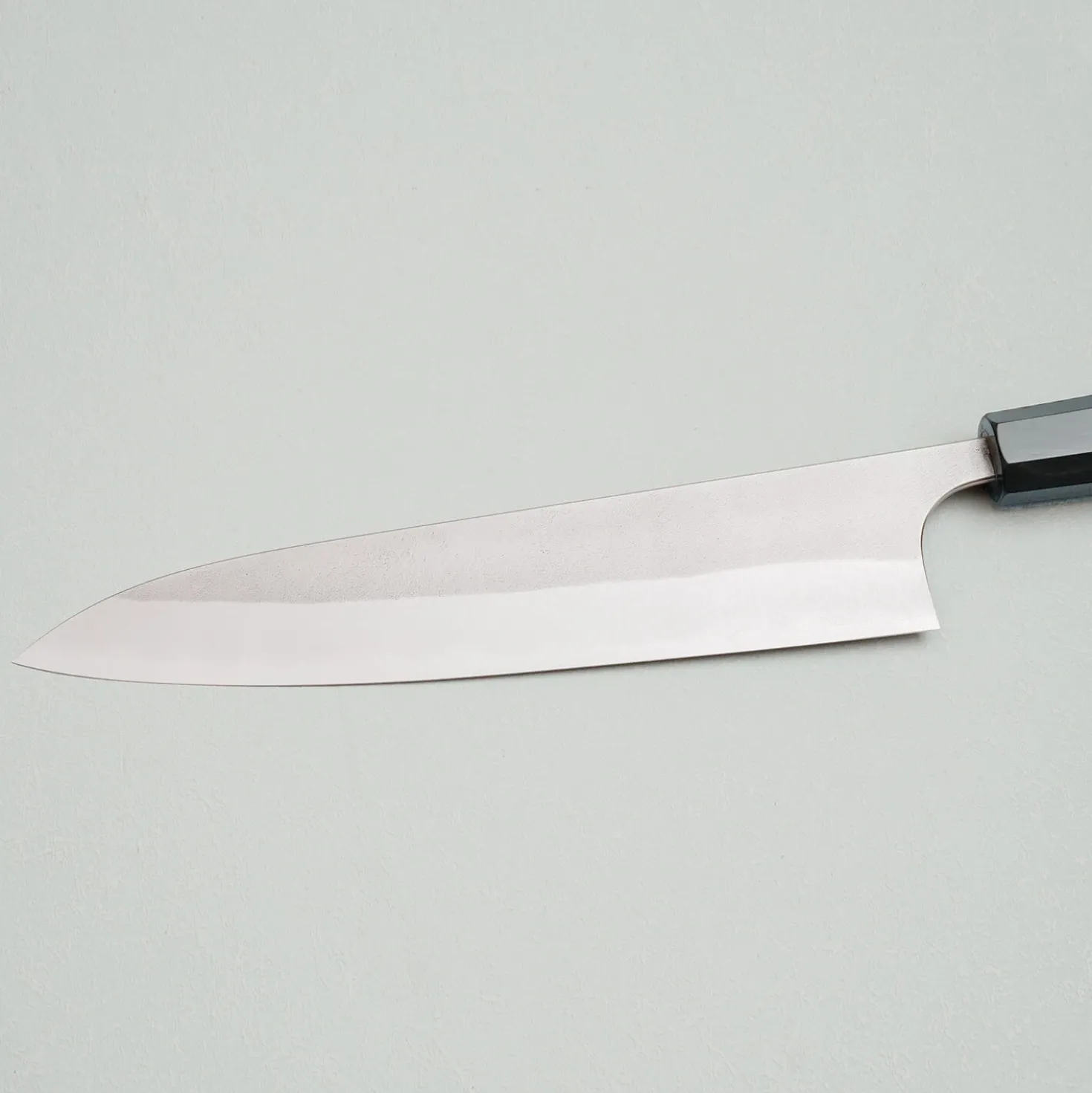 Yoshimi Kato Aogami Super Nashiji Walnut Gyuto 24 cm