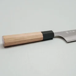 Yoshimi Kato Aogami Super Nashiji Walnut Gyuto 24 cm