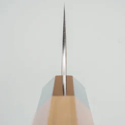 Yoshimi Kato Aogami Super Nashiji Walnut Gyuto 24 cm
